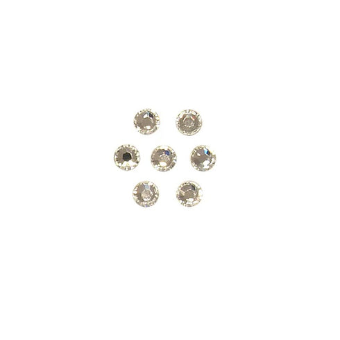 SS10 Crystal Colour Swarovski Flatback Beads