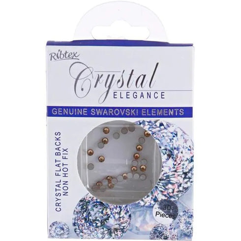 SS10 LC Topaz Colour Swarovski Flatback Beads