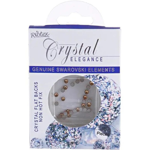 SS10 LC Topaz Colour Swarovski Flatback Beads