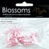 Satin Grub Rose Flower with Bow (available in 9 colours)