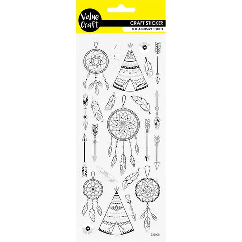 Self-Adhesive Elegant Craft Stickers (available in 4 styles)