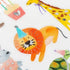 Self Adhesive Animals Happy Birthday Craft Stickers