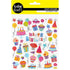 Self Adhesive Happy Birthday Theme Craft Sticker