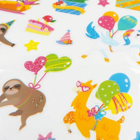 Self Adhesive Party Animals Craft Stickers