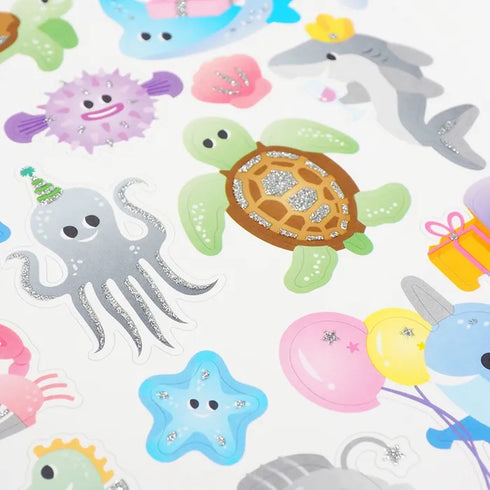 Self Adhesive Party Sea Animals Craft Stickers