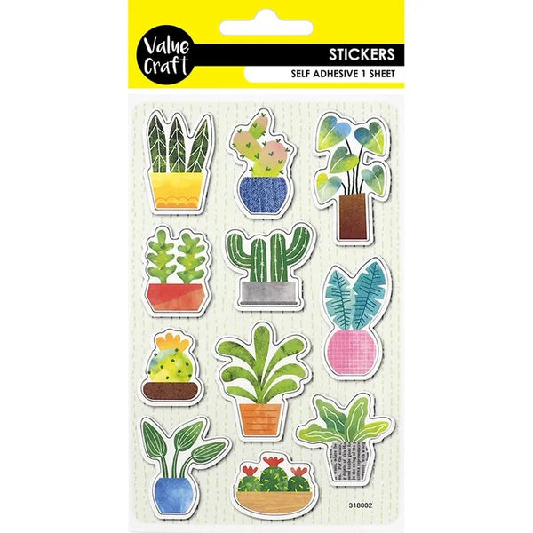 Self Adhesive Plants Craft Stickers