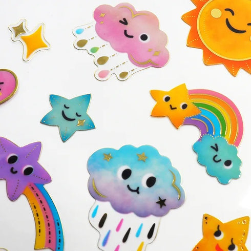 Self Adhesive Weather Stickers
