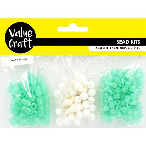 Shell Triple Pack Plastic Beads