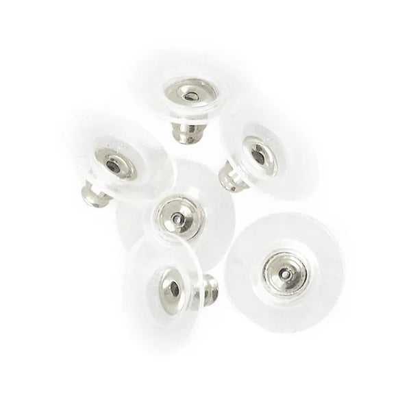 Silver Colour Comfort Earring Studs