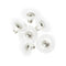 Silver Colour Comfort Earring Studs