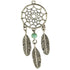 Silver Colour Dreamcatcher Shape Charm