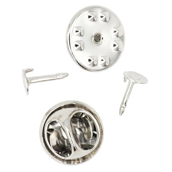 Silver Colour Ribbon Pins