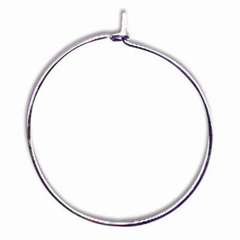 Silver Colour Wine Glass Rings