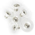 Silver Colour Comfort Earring Studs