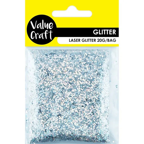Silver Laser Craft Glitter