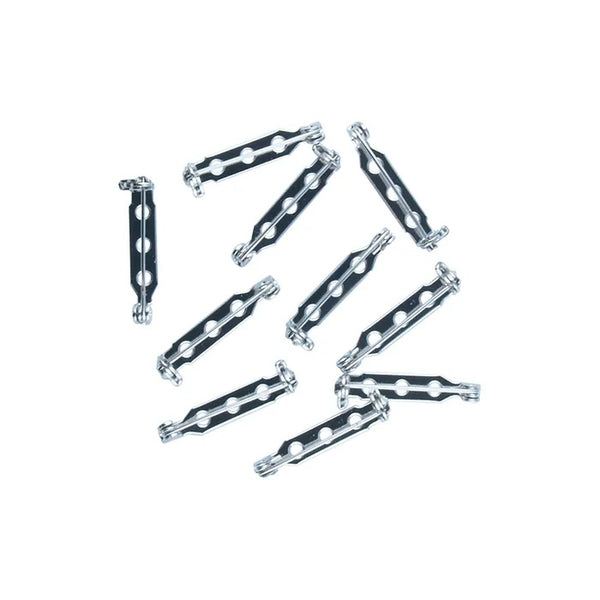 Silver Small Brooch Back Accessory