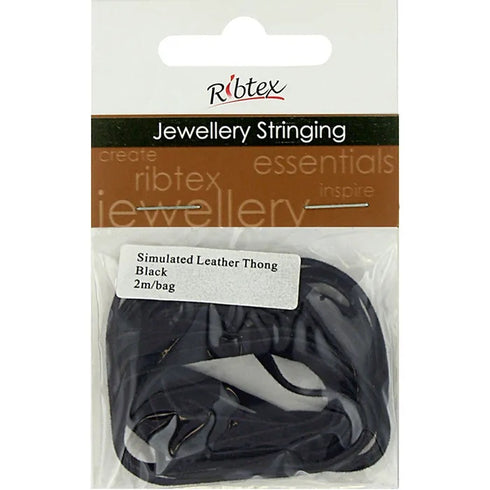 Simulated Leather Thonging (available in 2 colours)