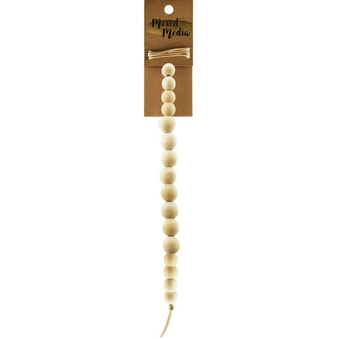 Small Round Wooden Beads