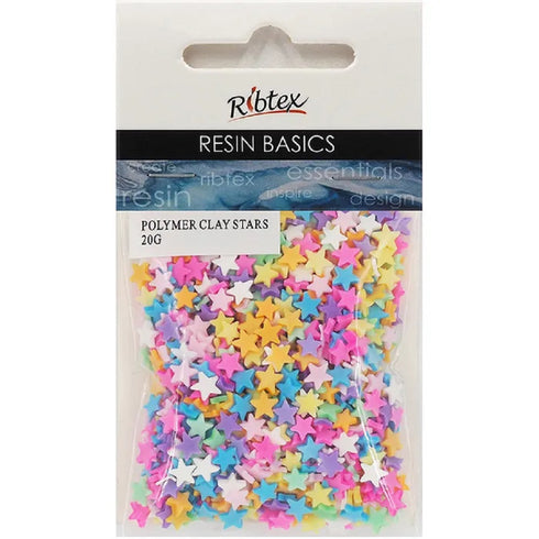 Stars Polymer Clay UV Resin Accessories