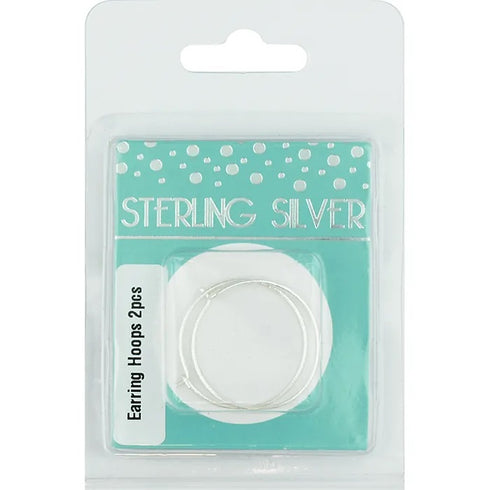 Sterling Silver Earring Hoops