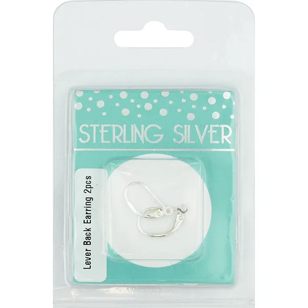 Sterling Silver Earring Lever Back