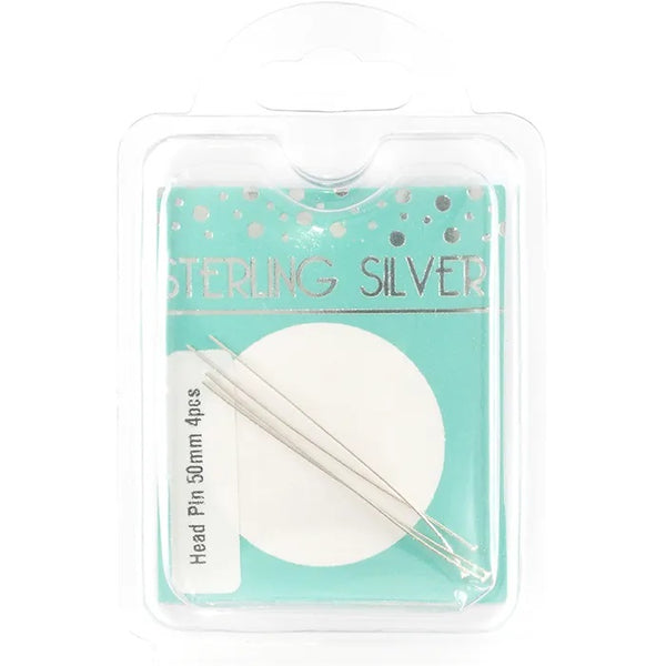 Sterling Silver Head Pins