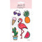Teen Flamingo Trop 3D Sticker