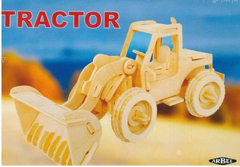 Tractor 3D Wooden Puzzle DIY Kit