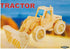 Tractor 3D Wooden Puzzle DIY Kit