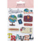 Travel 3D Sticker