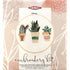 Trio Pots Embroidery DIY Kit