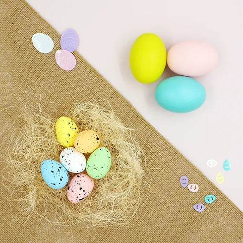 Assorted Colours Foam Easter Eggs