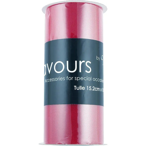 Tulle Nylon Ribbon Rolls (available in 7 colours)