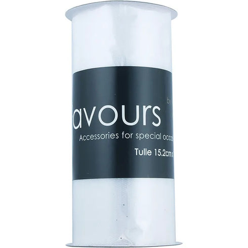 Tulle Nylon Ribbon Rolls (available in 7 colours)