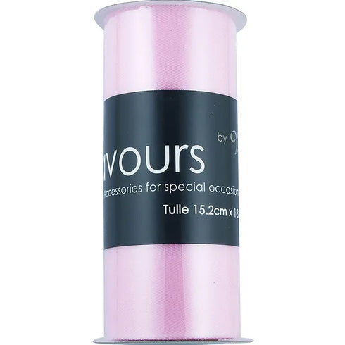 Tulle Nylon Ribbon Rolls (available in 7 colours)