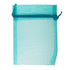 Turquoise Colour Small Organza Gift Bags