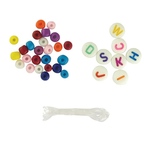Twin Pack Alphabet Round & Seed Beads Kit