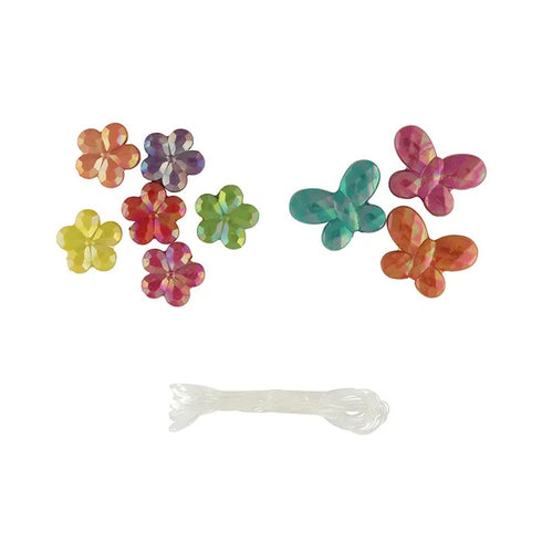 Twin Pack Flower & Butterfly Bead Kit