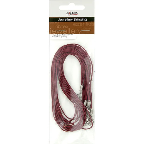 Twine Necklace with Clasp (available in 6 colours)