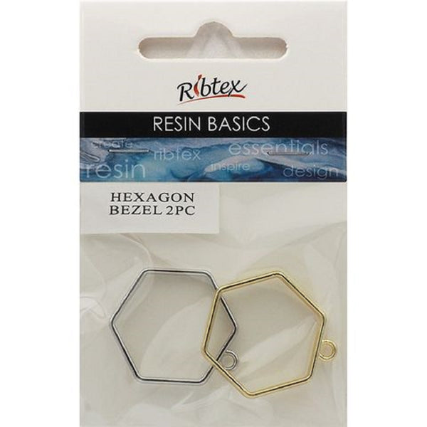 Hexagon UV Resin Bezel Frame (available in 3 colours)