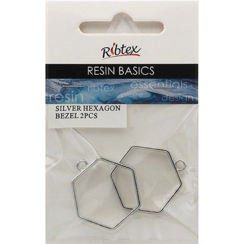 Hexagon UV Resin Bezel Frame (available in 3 colours)