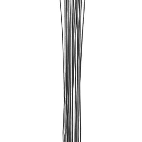 Uncoated Silver Colour Floral Wire