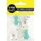 Unicorn & Llama Shapes Resin Embellishments