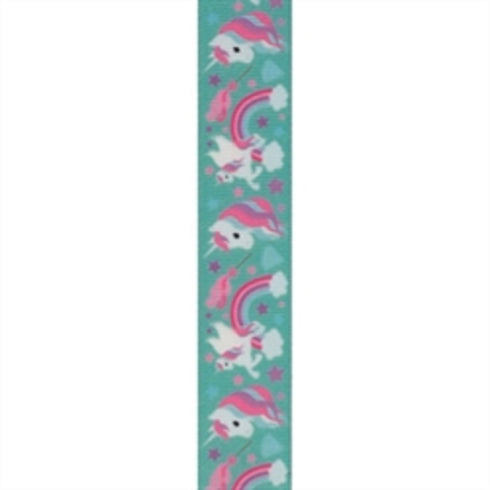 Unicorn Grosgrain Ribbon