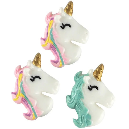 Unicorn Shape Resin Embellishments