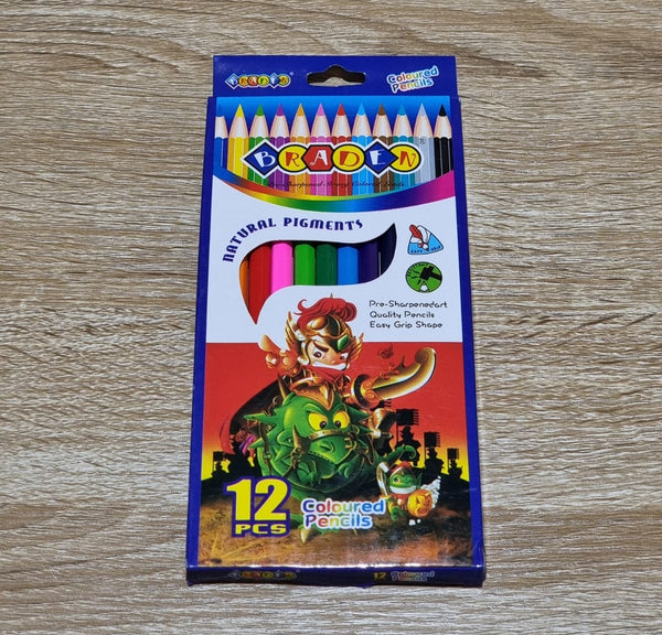 12 Pack Coloured Pencil