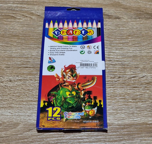 12 Pack Coloured Pencil