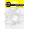 White Adhesive Satin Gift Bow