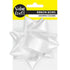 White Adhesive Satin Gift Bow