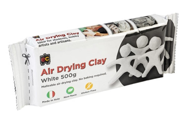 500g White Air Drying Modelling Clay